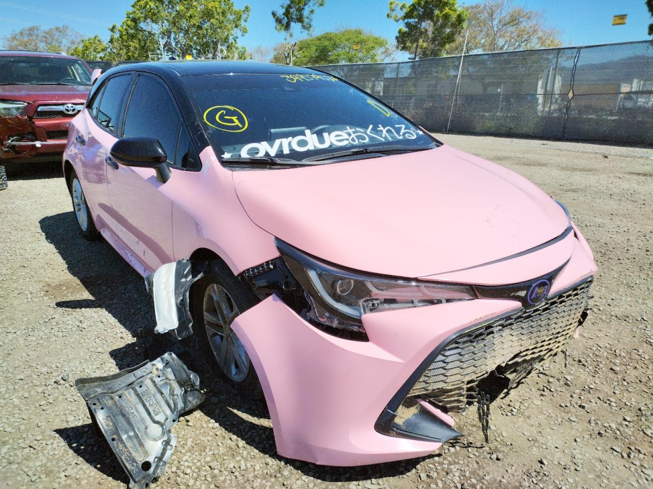 TOYOTA COROLLA SE 2020 with VIN JTND4RBE0L3086959 - Photo from auction