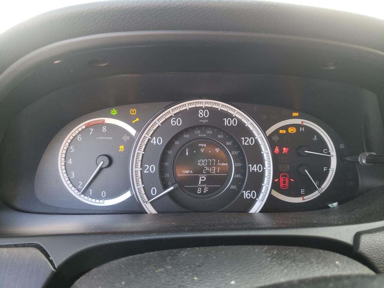 Photo 8 from auction – 2015 HONDA ACCORD EXL with VIN 1HGCR2F80FA179866