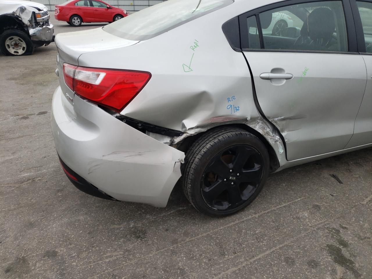 Photo 9 from auction – 2012 KIA RIO EX with VIN KNADN4A33C6073610
