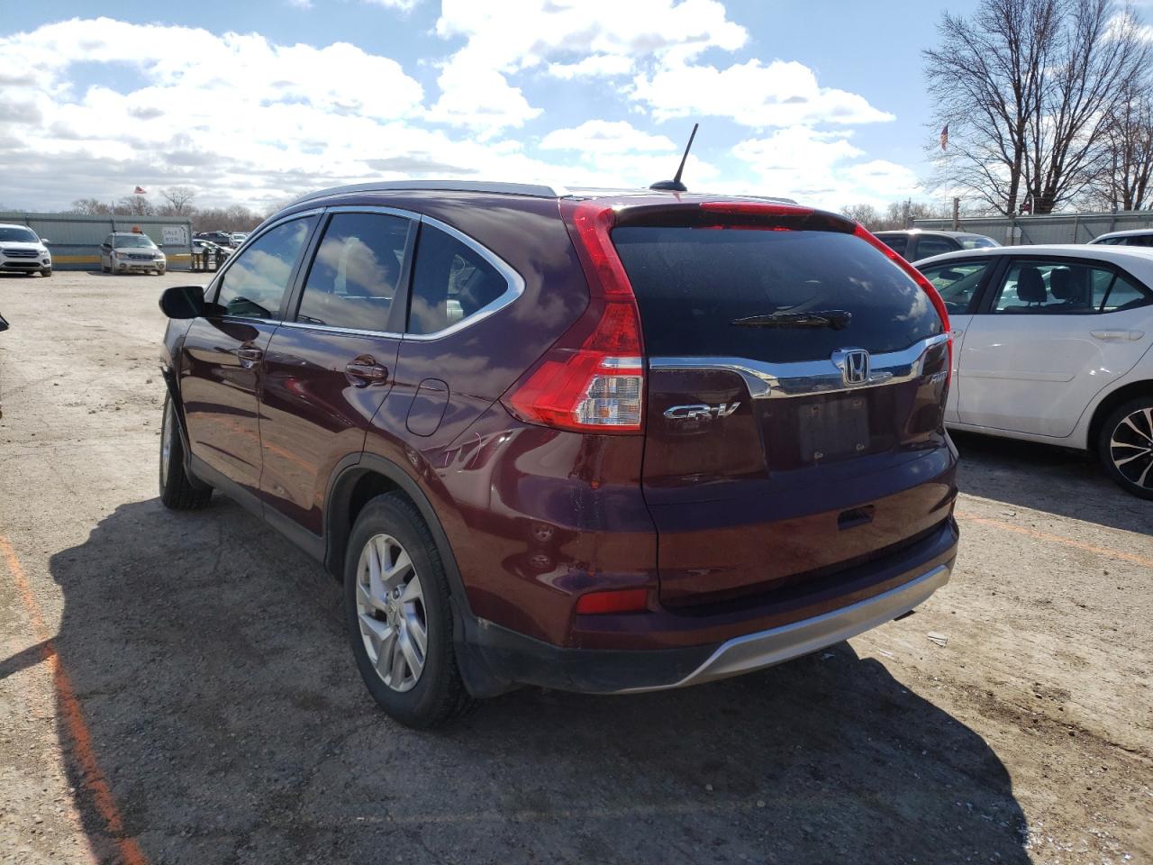 Photo 3 from auction – 2016 HONDA CR-V EXL with VIN 5J6RM4H71GL057783