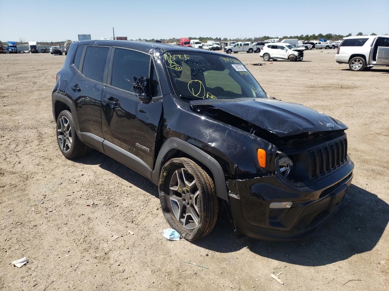 JEEP RENEGADE S 2021 with VIN ZACNJCAB7MPM42579 - Photo from auction
