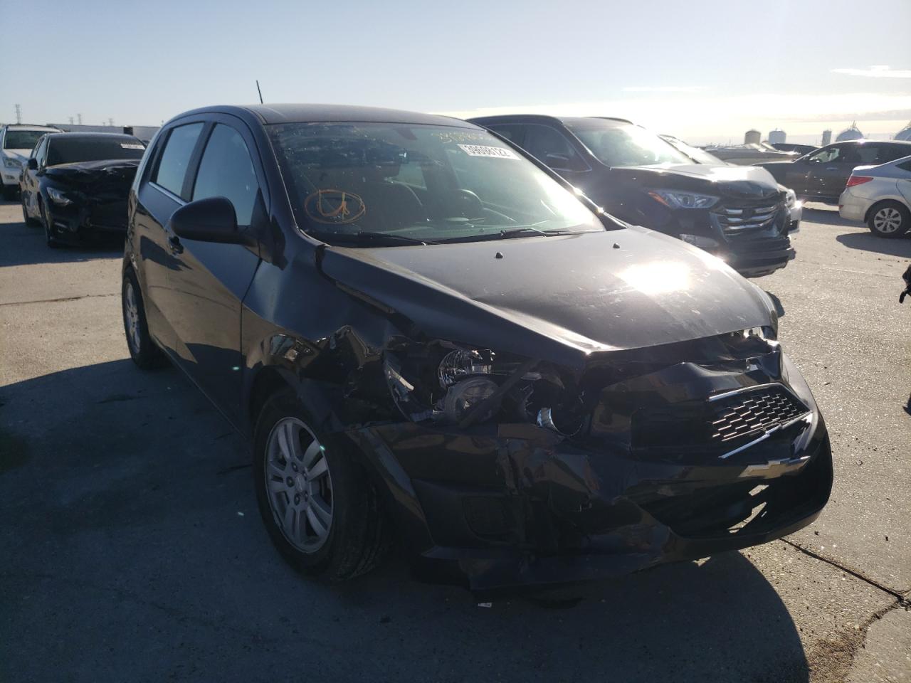 Photo 1 from auction – 2015 CHEVROLET SONIC LT with VIN 1G1JC6SHXF4113448