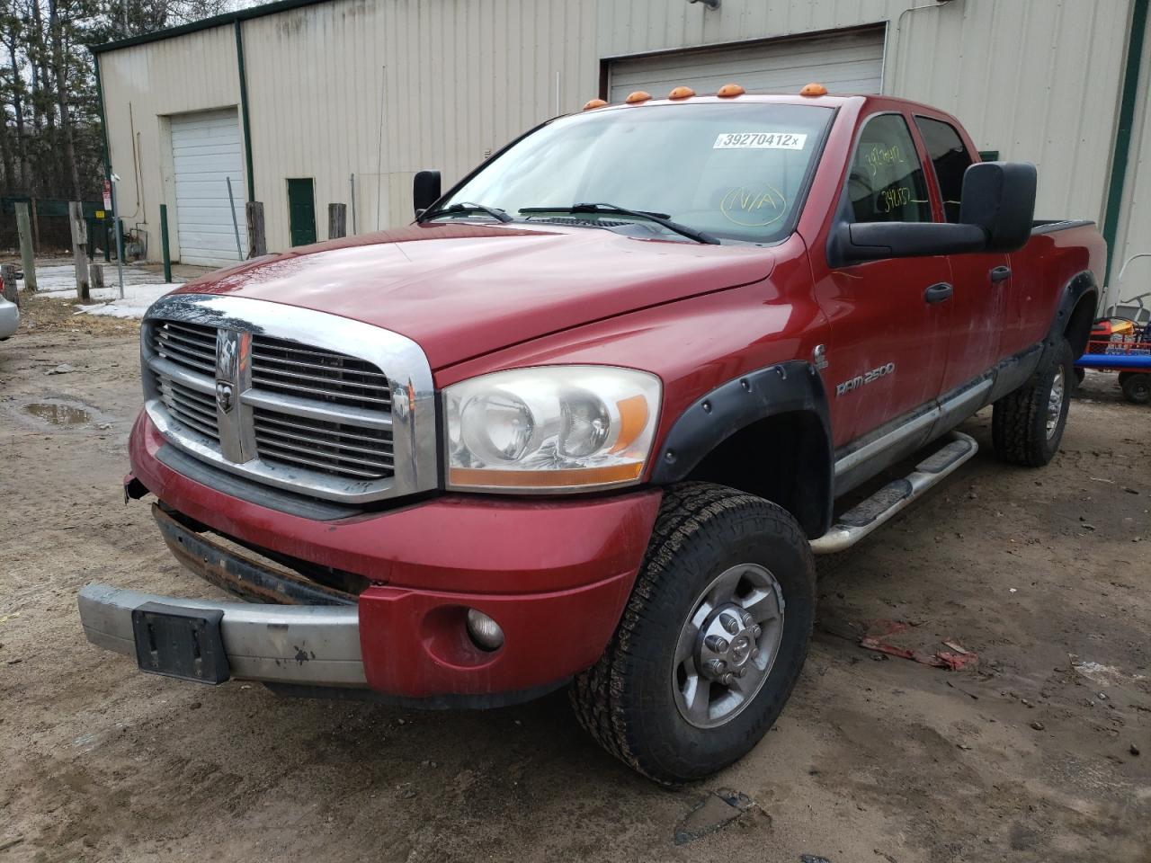 Photo 2 from auction – 2006 DODGE RAM 2500 S with VIN 3D3KS28C96G289601