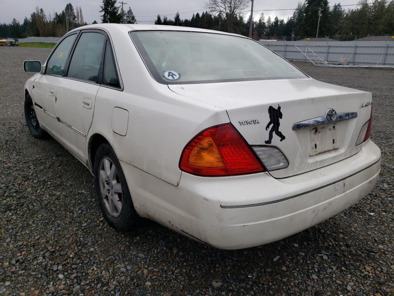 Photo 3 from auction – 2000 TOYOTA AVALON XL with VIN 4T1BF28B8YU083122