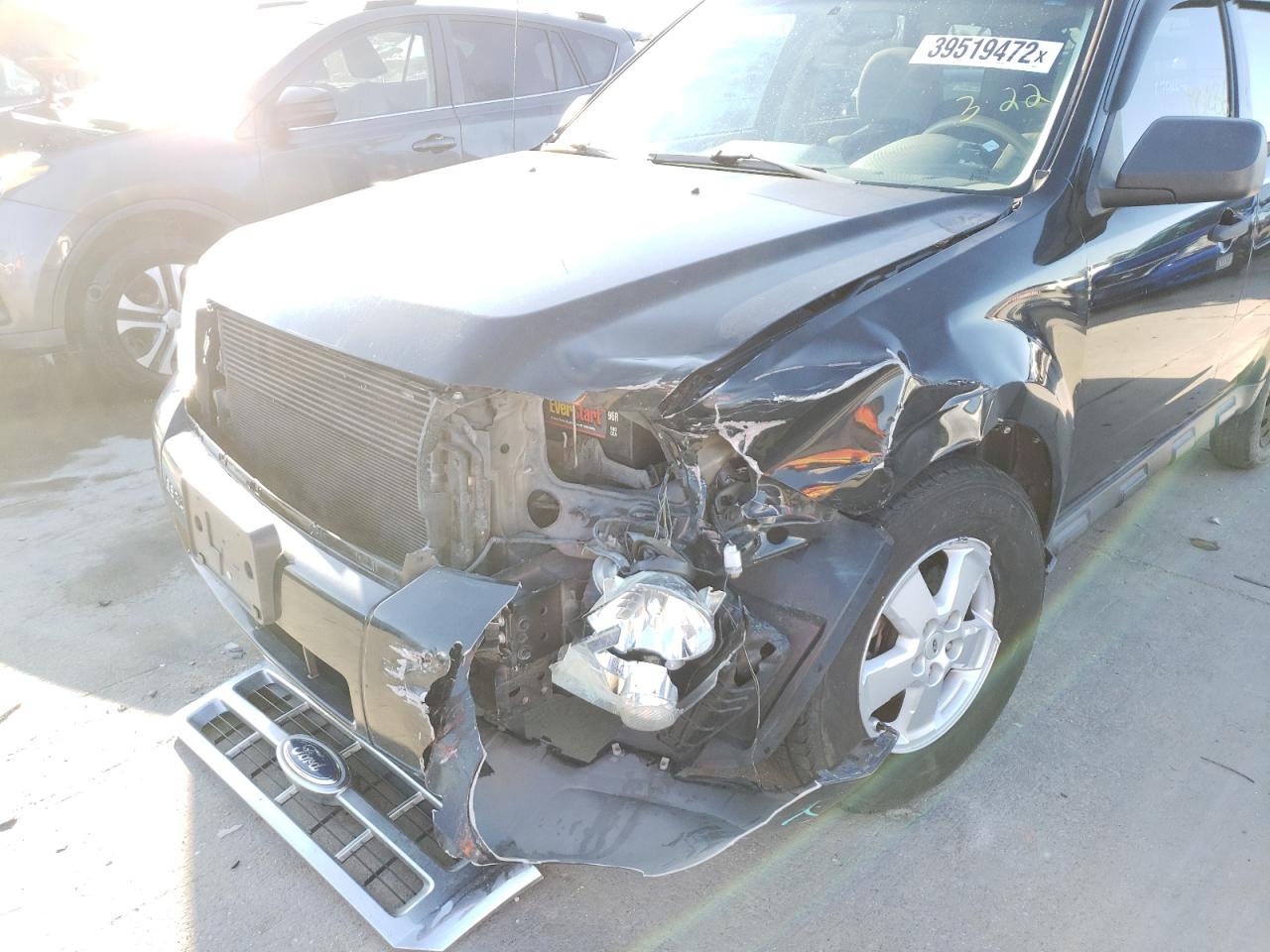 Photo 9 from auction – 2011 FORD ESCAPE XLT with VIN 1FMCU0D72BKC50884