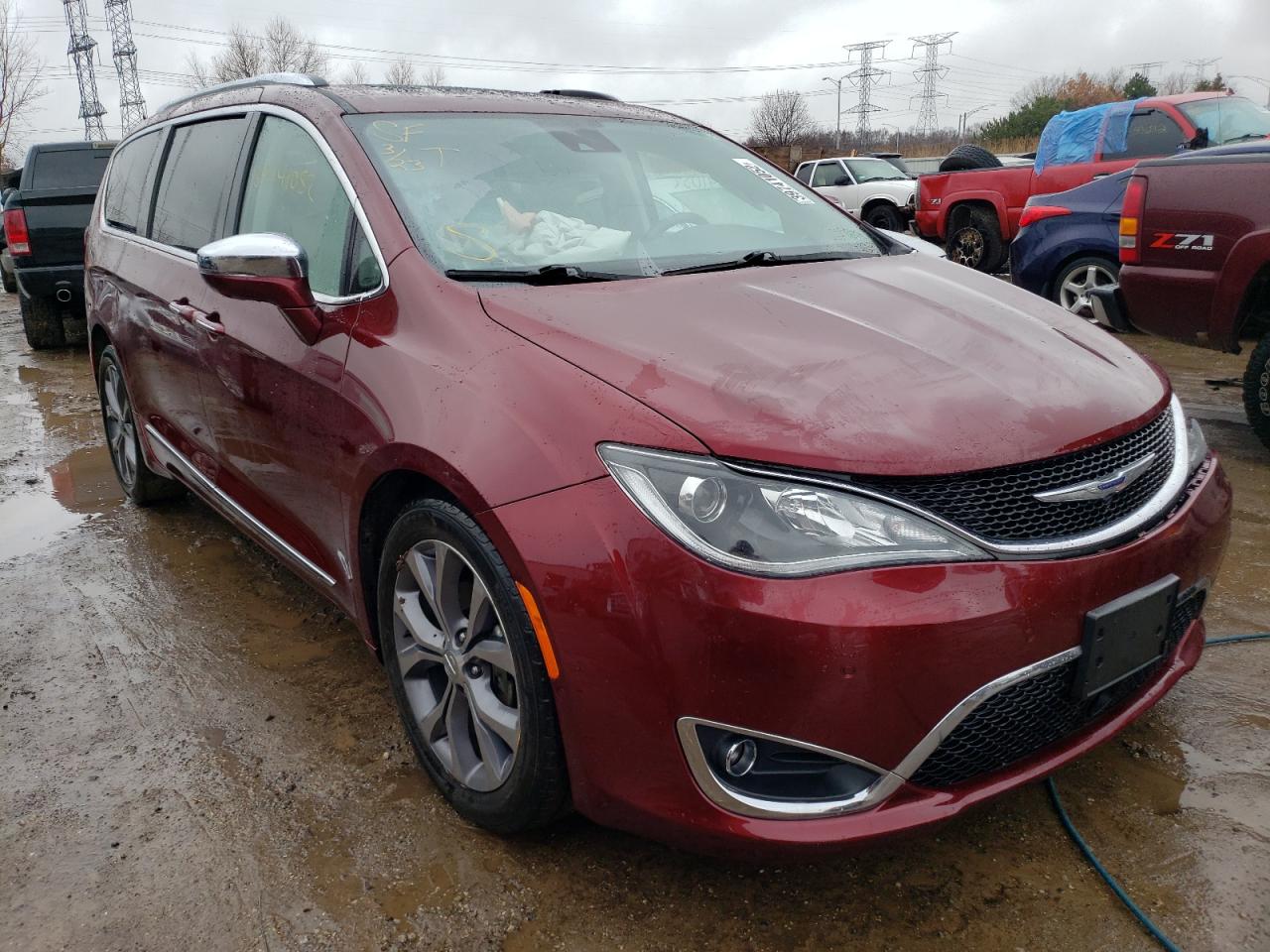 CHRYSLER PACIFICA L 2019 with VIN 2C4RC1GG4KR567635 - Photo from auction