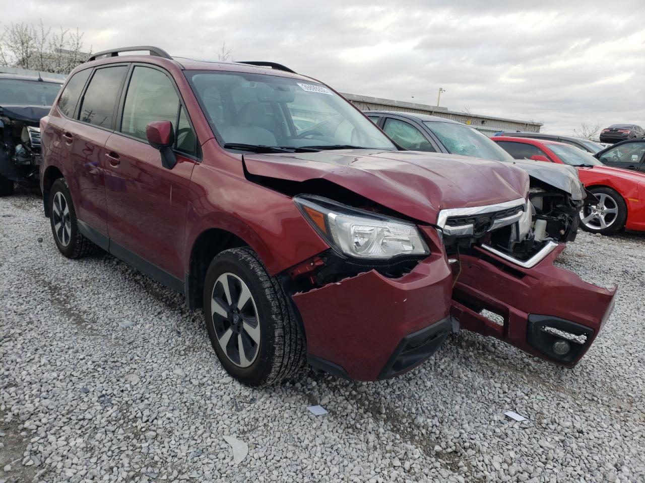 SUBARU FORESTER 2 2017 with VIN JF2SJAGC2HH481735 - Photo from auction