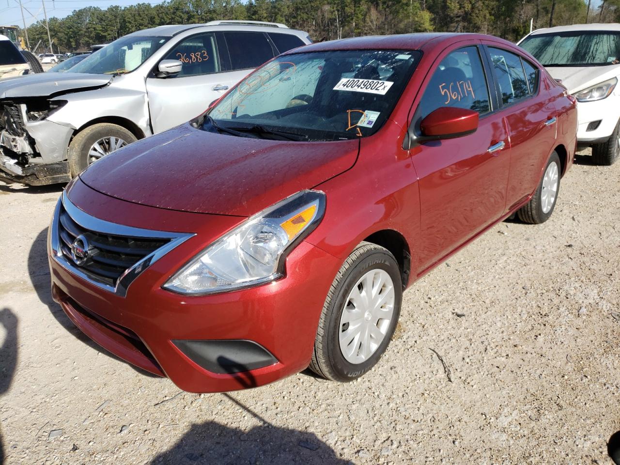 Photo 2 from auction – 2019 NISSAN VERSA S with VIN 3N1CN7APXKL861407