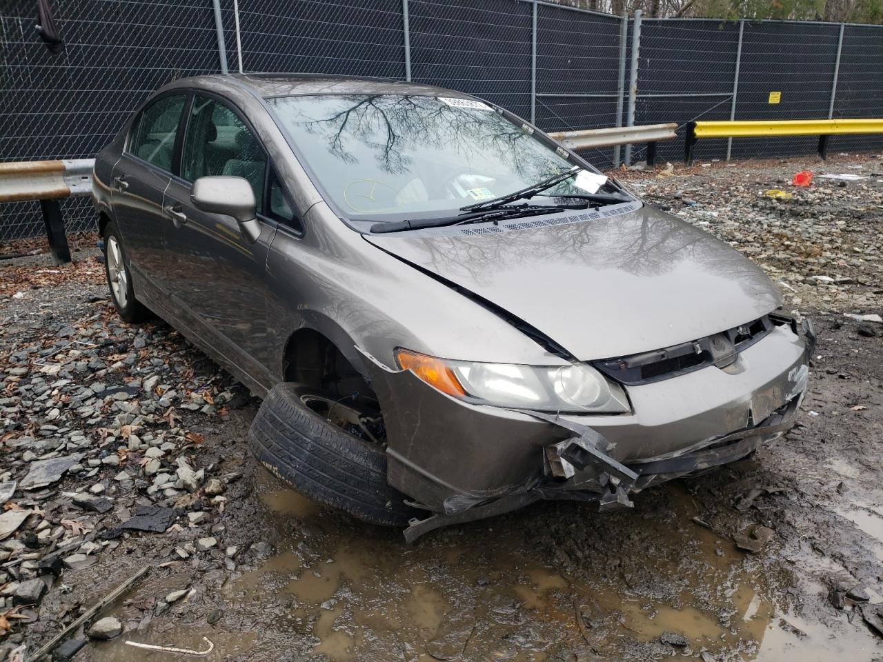 Photo 1 from auction – 2008 HONDA CIVIC EX with VIN 2HGFA158X8H351888