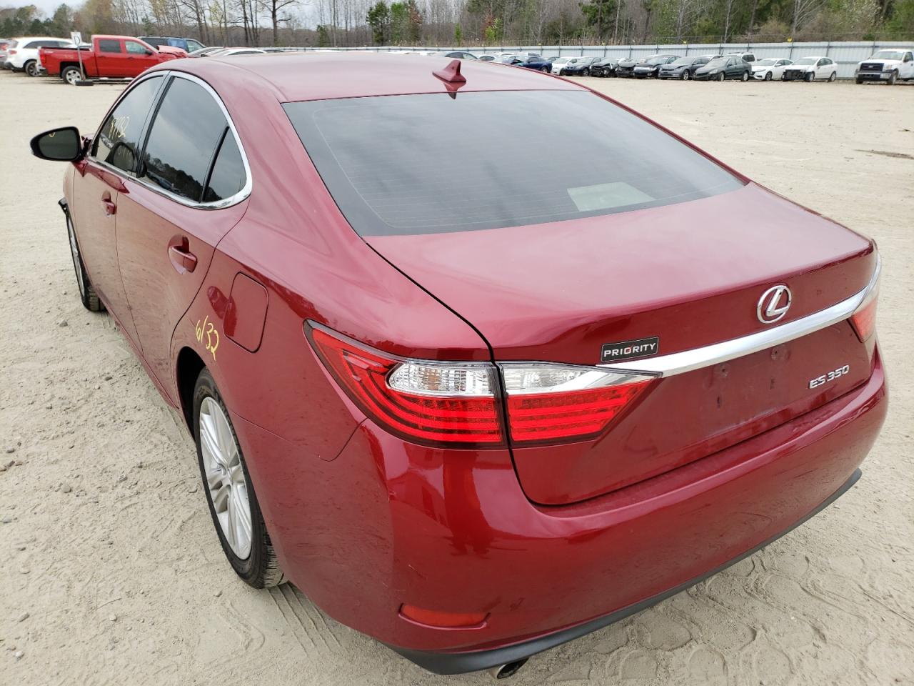 Photo 3 from auction – 2013 LEXUS ES 350 with VIN JTHBK1GG2D2058549