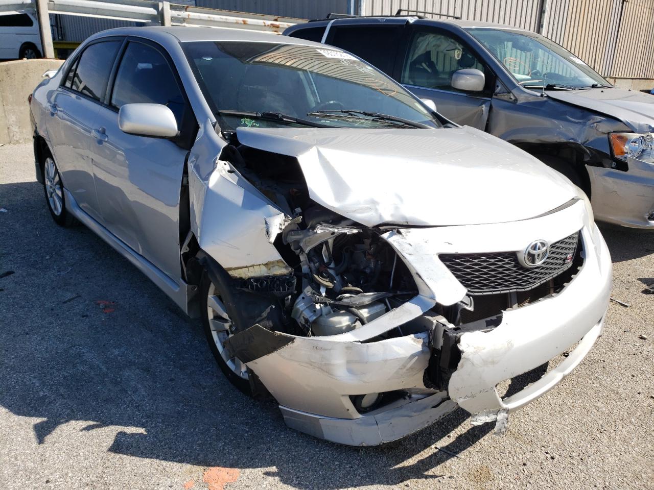 TOYOTA COROLLA BA 2010 with VIN 1NXBU4EE2AZ349577 - Photo from auction