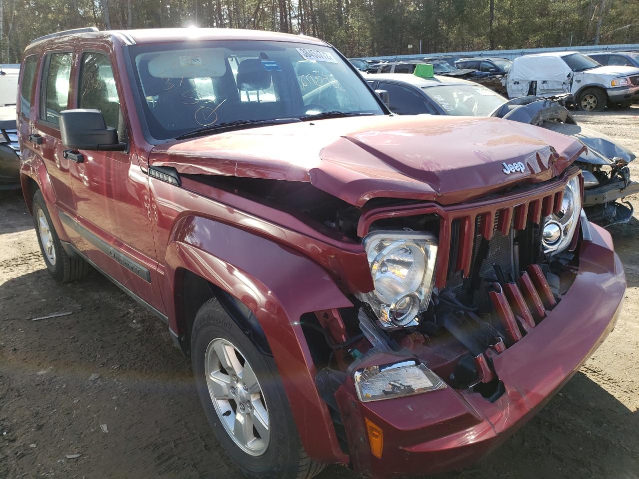 Photo 1 from auction – 2011 JEEP LIBERTY SP with VIN 1J4PN2GK4BW503267