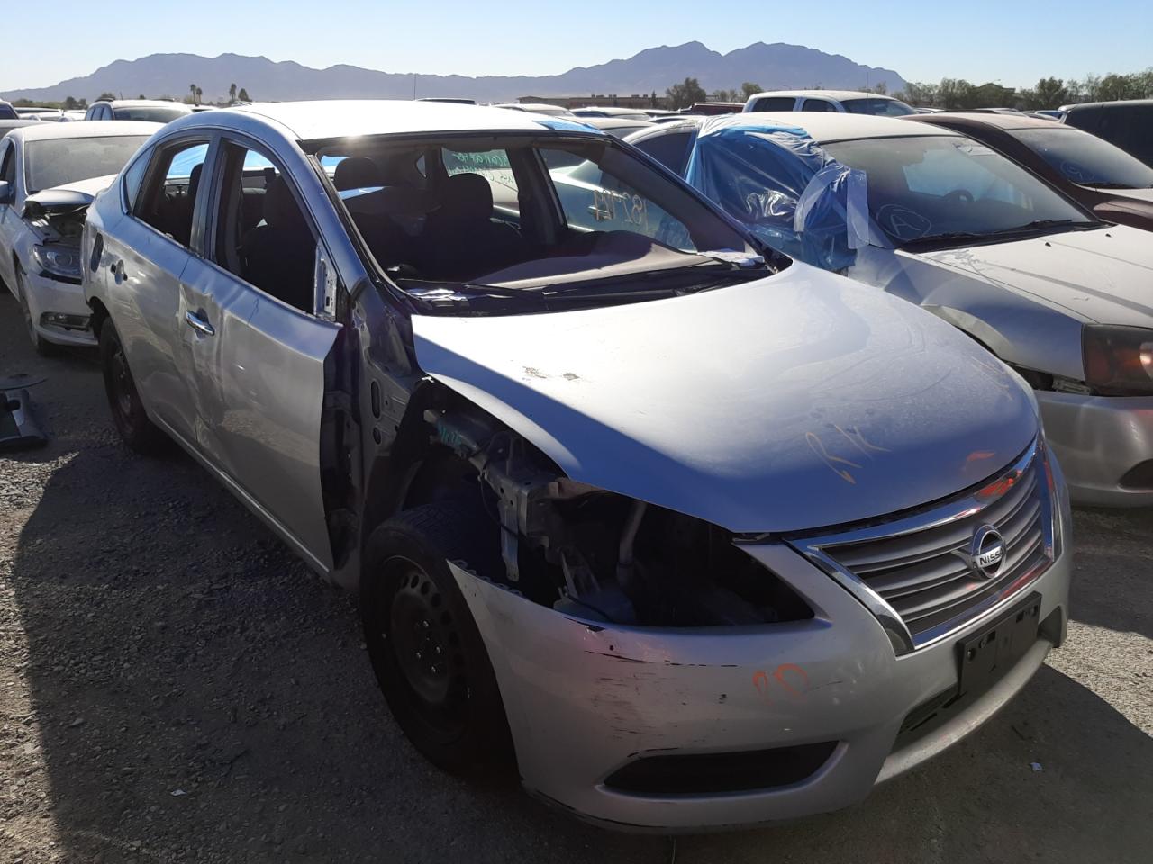 Photo 1 from auction – 2014 NISSAN SENTRA S with VIN 3N1AB7AP2EY263738