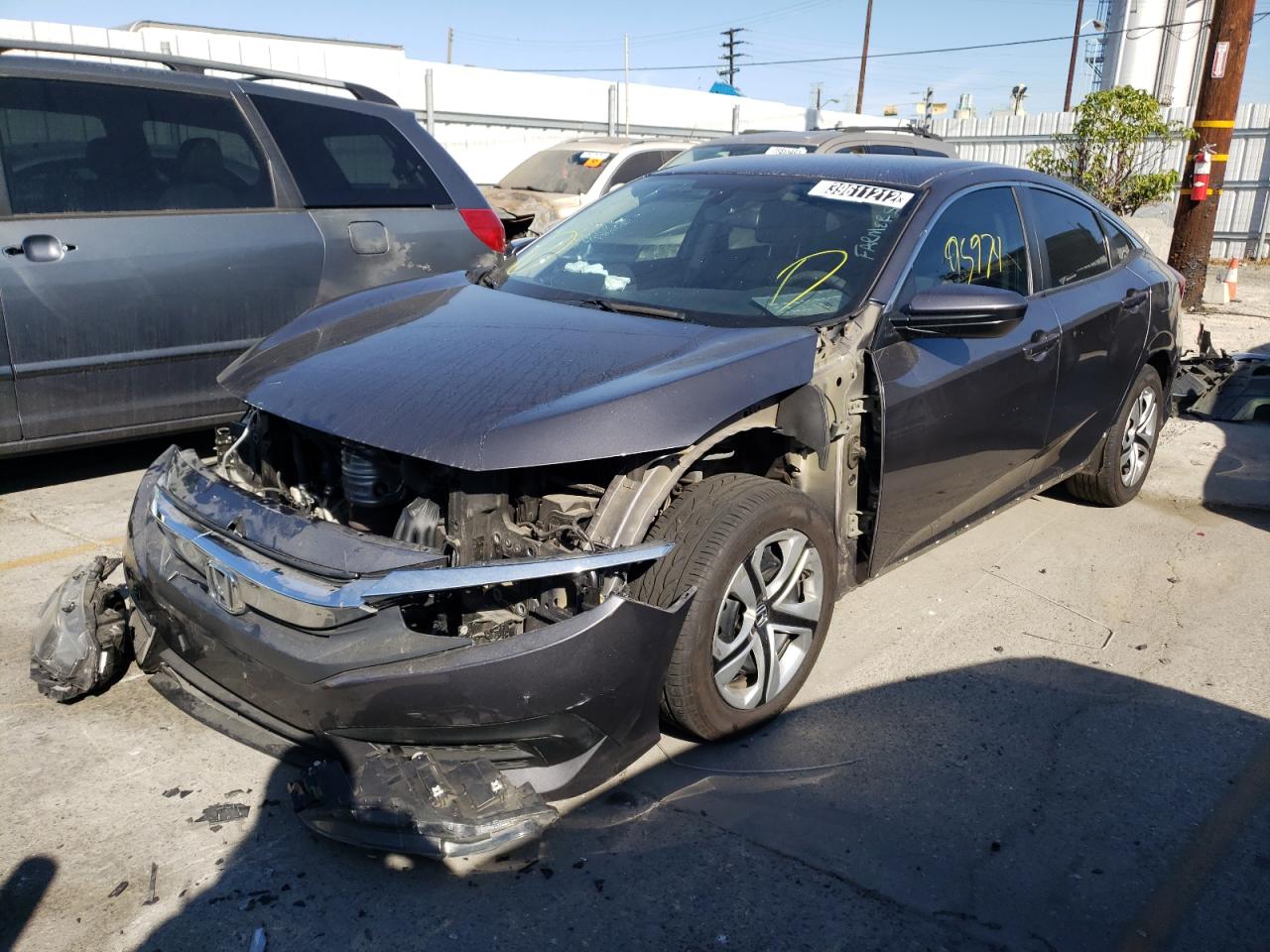 Photo 2 from auction – 2017 HONDA CIVIC LX with VIN 2HGFC2F53HH521822