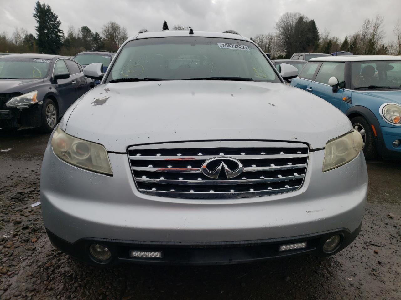 Photo 9 from auction – 2008 INFINITI FX35 with VIN JNRAS08W28X206091