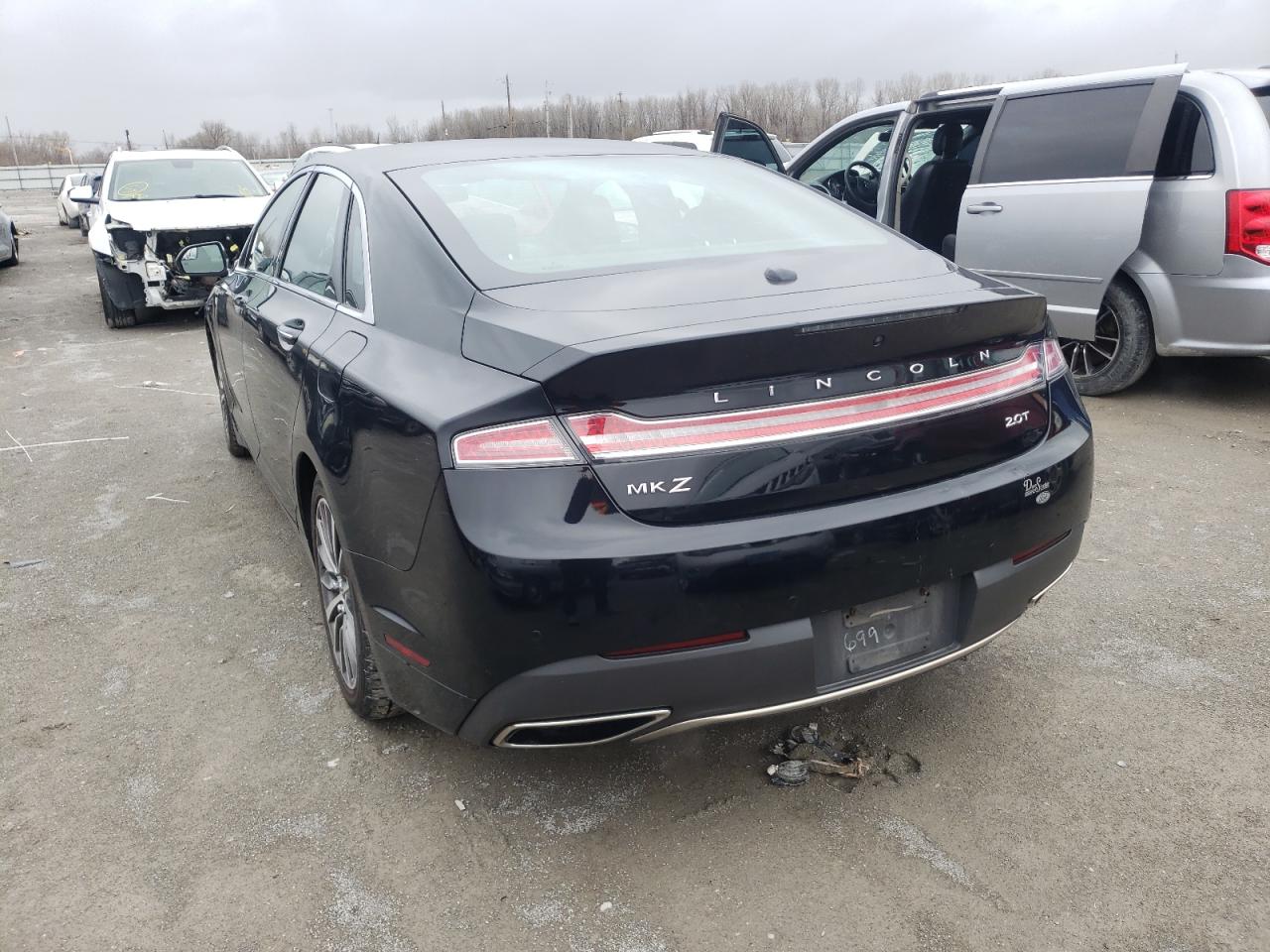 Photo 3 from auction – 2017 LINCOLN MKZ SELECT with VIN 3LN6L5C90HR653699