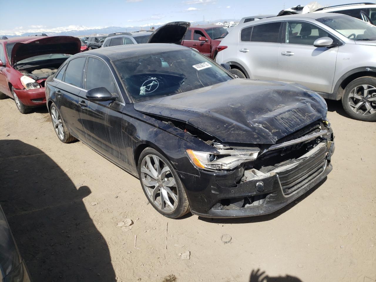 AUDI A6 PREMIUM 2015 with VIN WAUGFAFC5FN022217 - Photo from auction