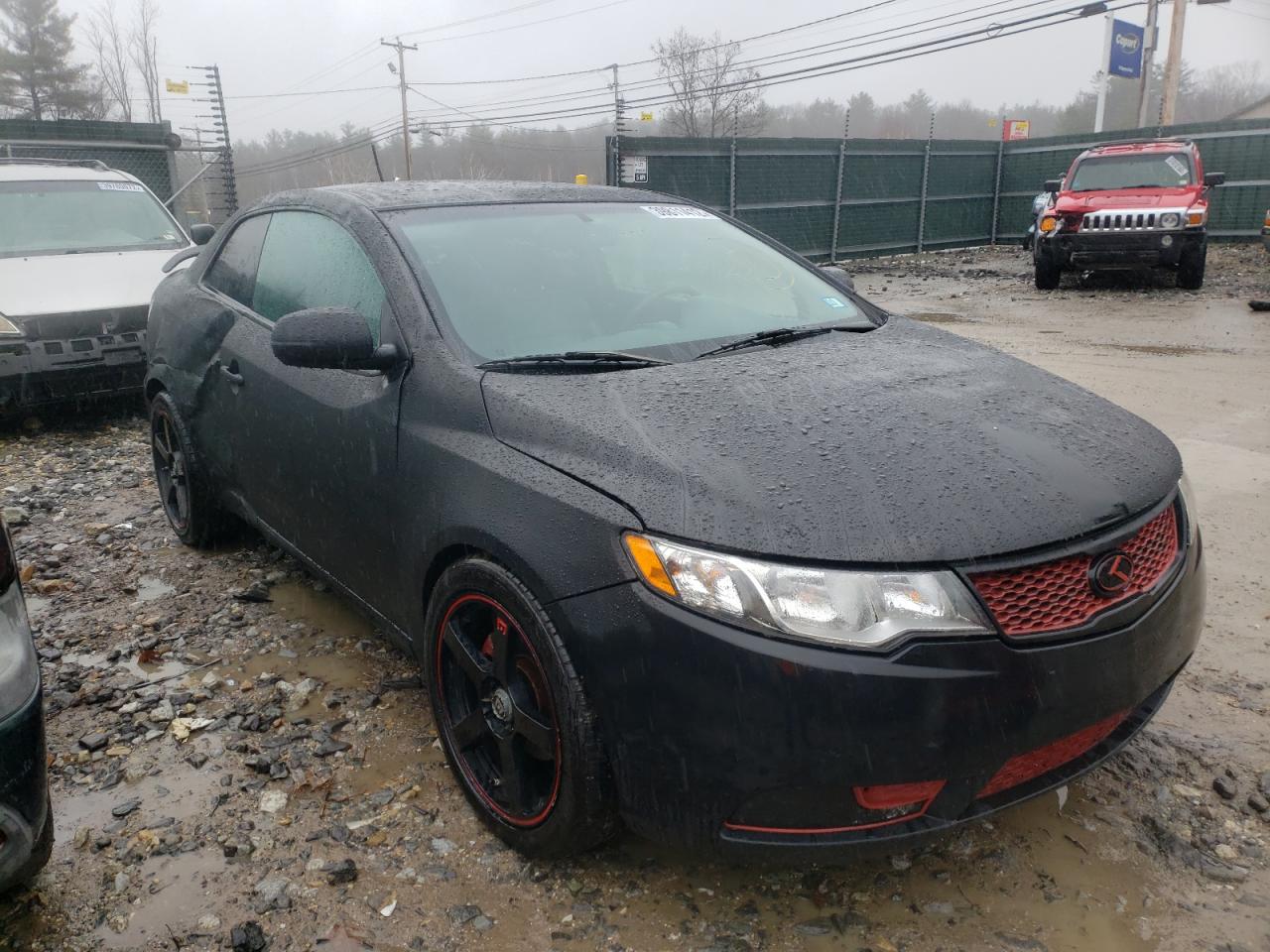KIA FORTE EX 2011 with VIN KNAFU6A24B5407260 - Photo from auction