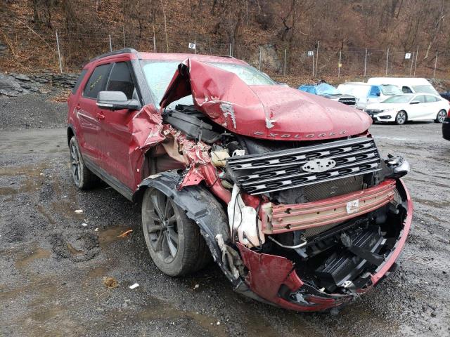 FORD EXPLORER X 2017 with VIN 1FM5K8D84HGD09077 - Photo from auction