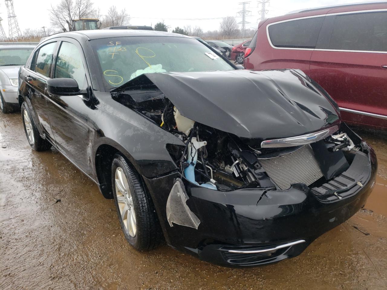 CHRYSLER 200 TOURIN 2012 with VIN 1C3CCBBB9CN197549 - Photo from auction