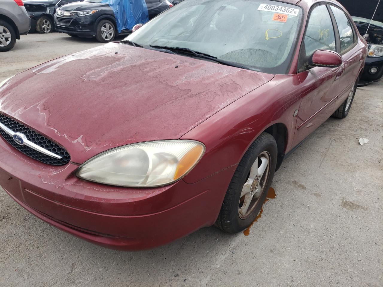 Photo 9 from auction – 2003 FORD TAURUS SES with VIN 1FAFP55SX3A238522
