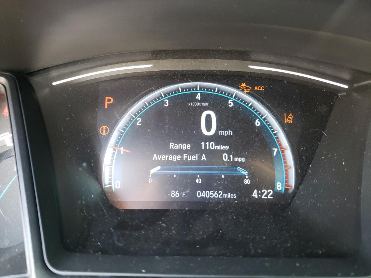 Photo 8 from auction – 2019 HONDA CIVIC LX with VIN 19XFC2F68KE017597