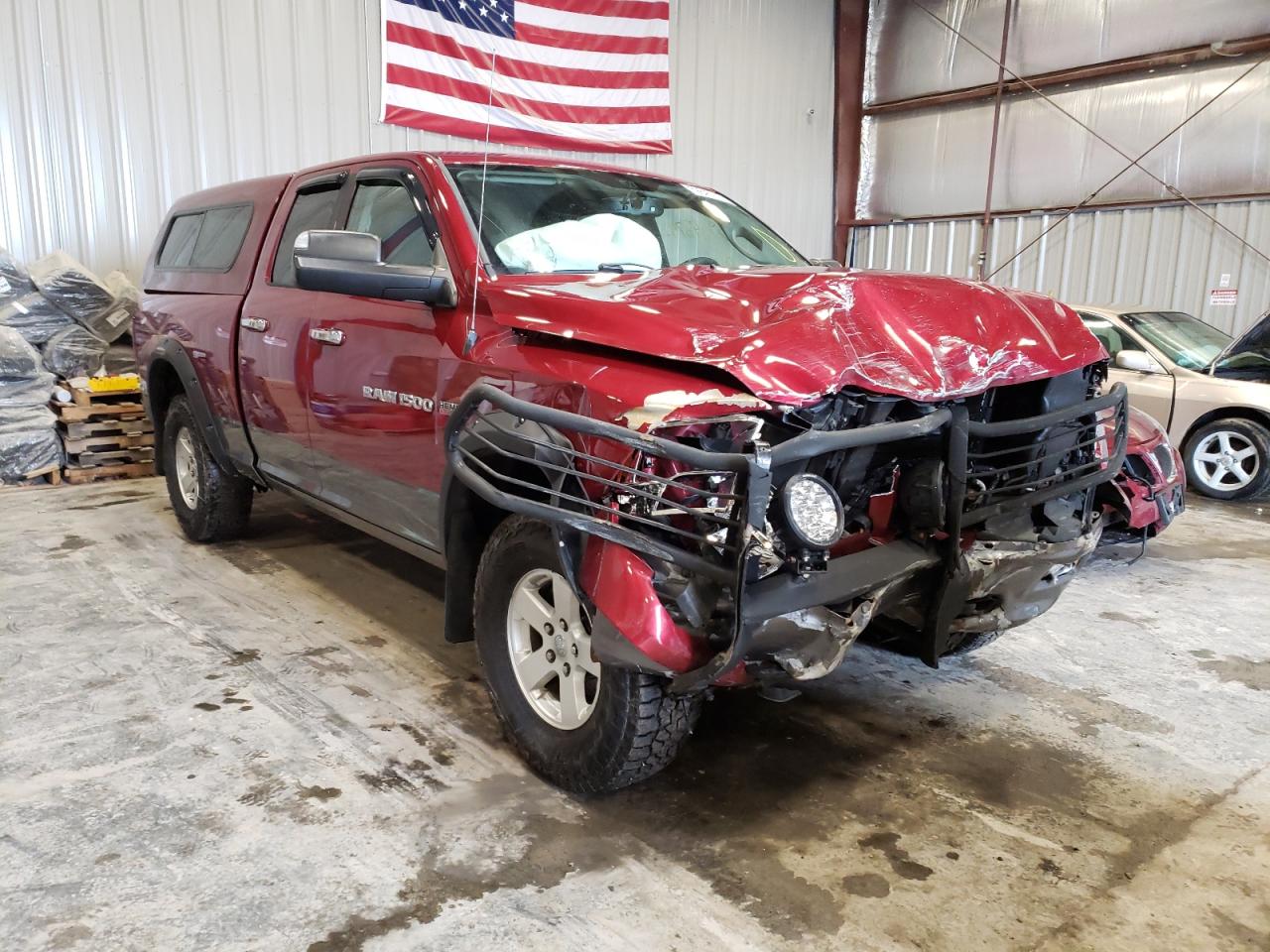 DODGE RAM 1500 S 2012 with VIN 1C6RD7GTXCS230147 - Photo from auction