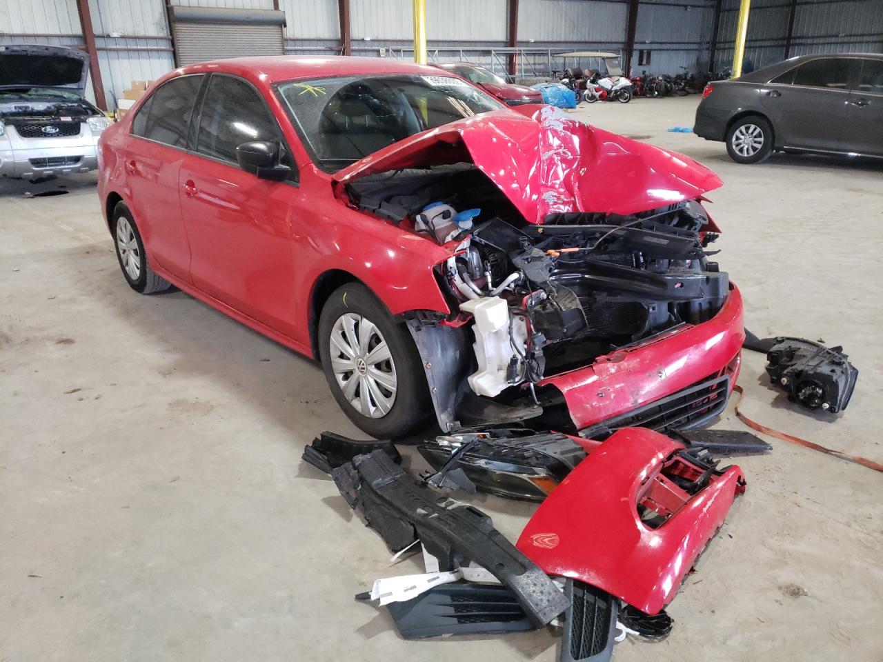 Photo 1 from auction – 2014 VOLKSWAGEN JETTA BASE with VIN 3VW2K7AJ7EM318976