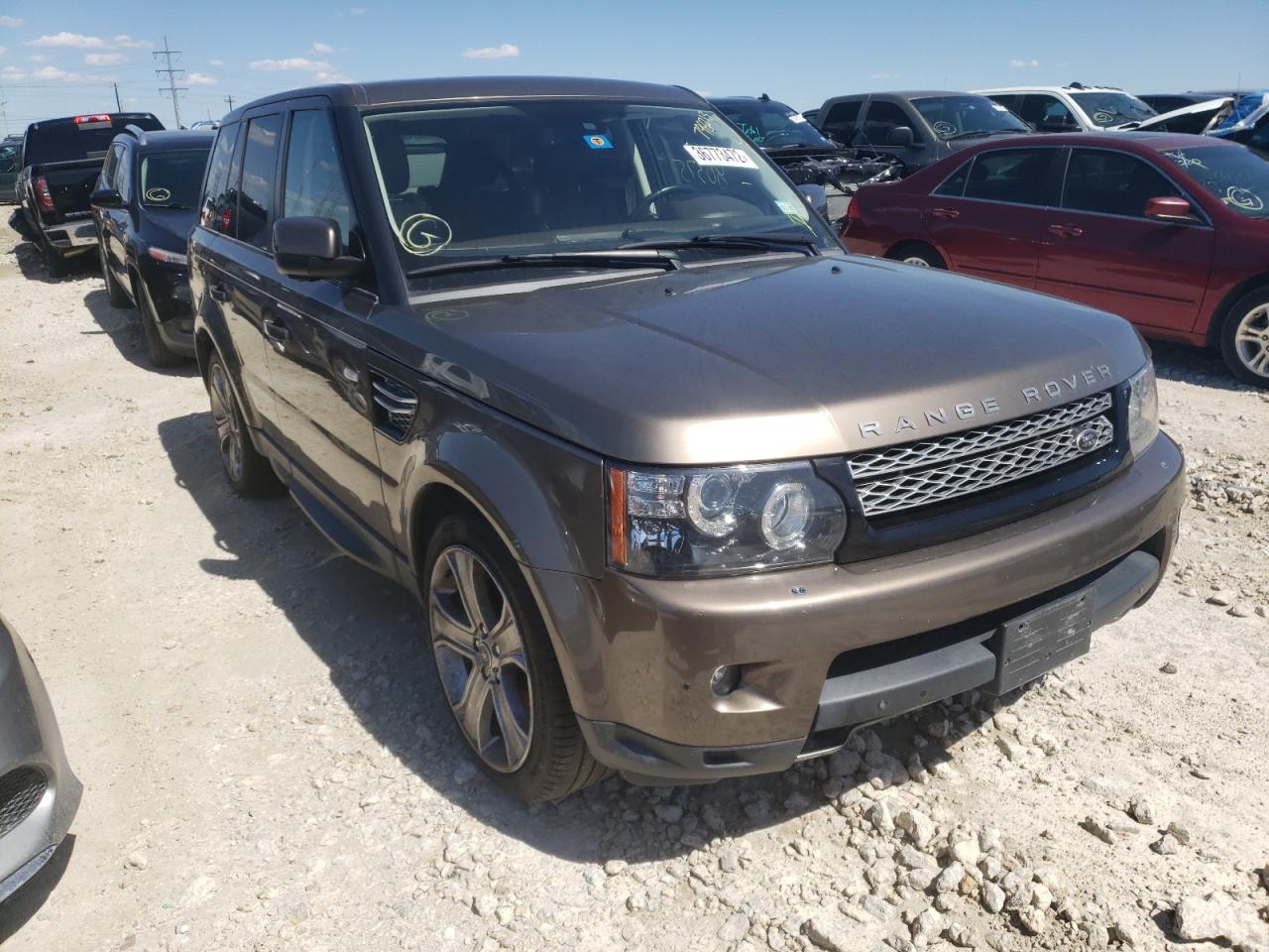 LAND ROVER RANGE ROVE 2013 with VIN SALSK2D49DA798213 - Photo from auction