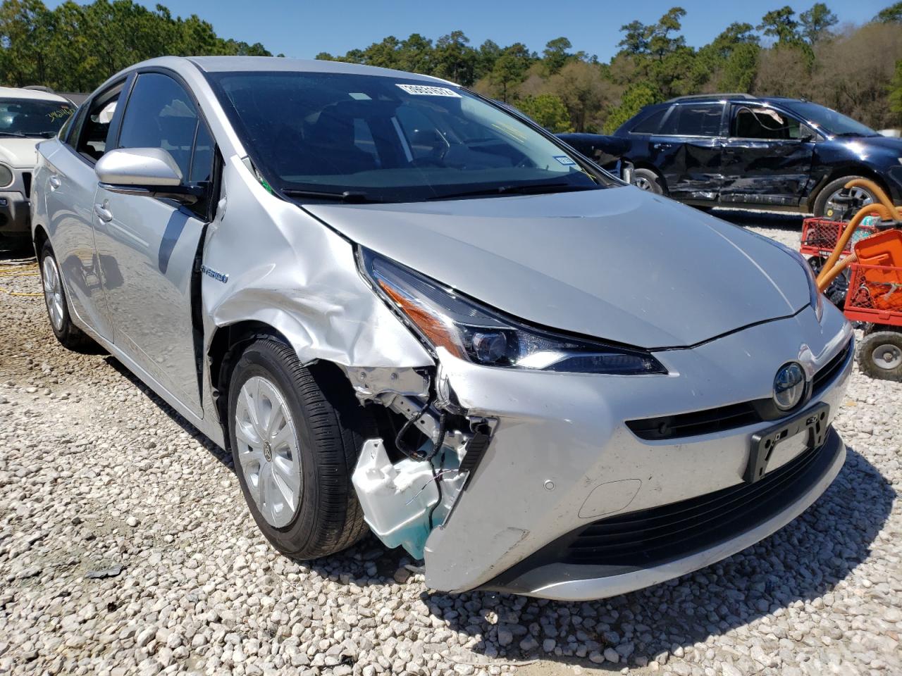 TOYOTA PRIUS 2019 with VIN JTDKARFUXK3100886 - Photo from auction