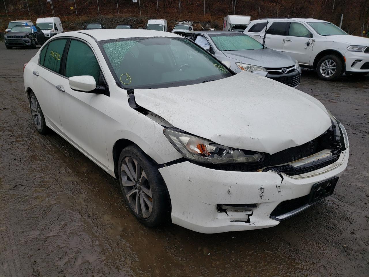 Photo 1 from auction – 2014 HONDA ACCORD SPO with VIN 1HGCR2F55EA037064