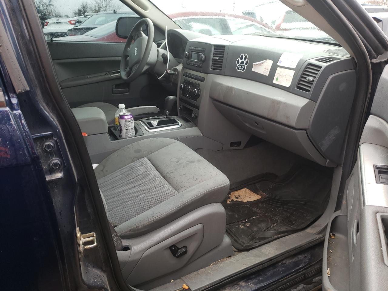 Photo 5 from auction – 2005 JEEP GRAND CHER with VIN 1J4GR48K55C677630