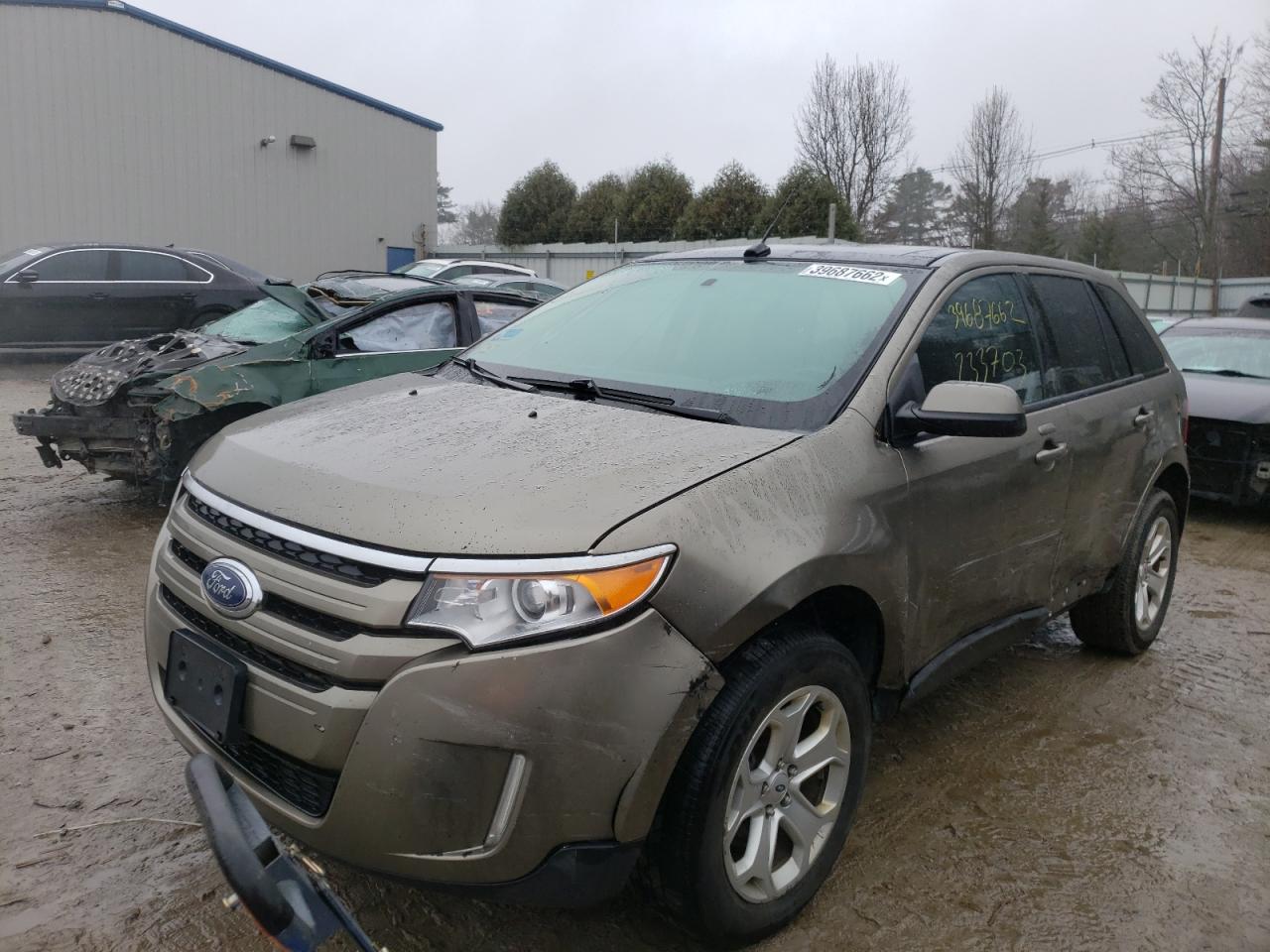 Photo 2 from auction – 2013 FORD EDGE SEL with VIN 2FMDK4JCXDBA56345