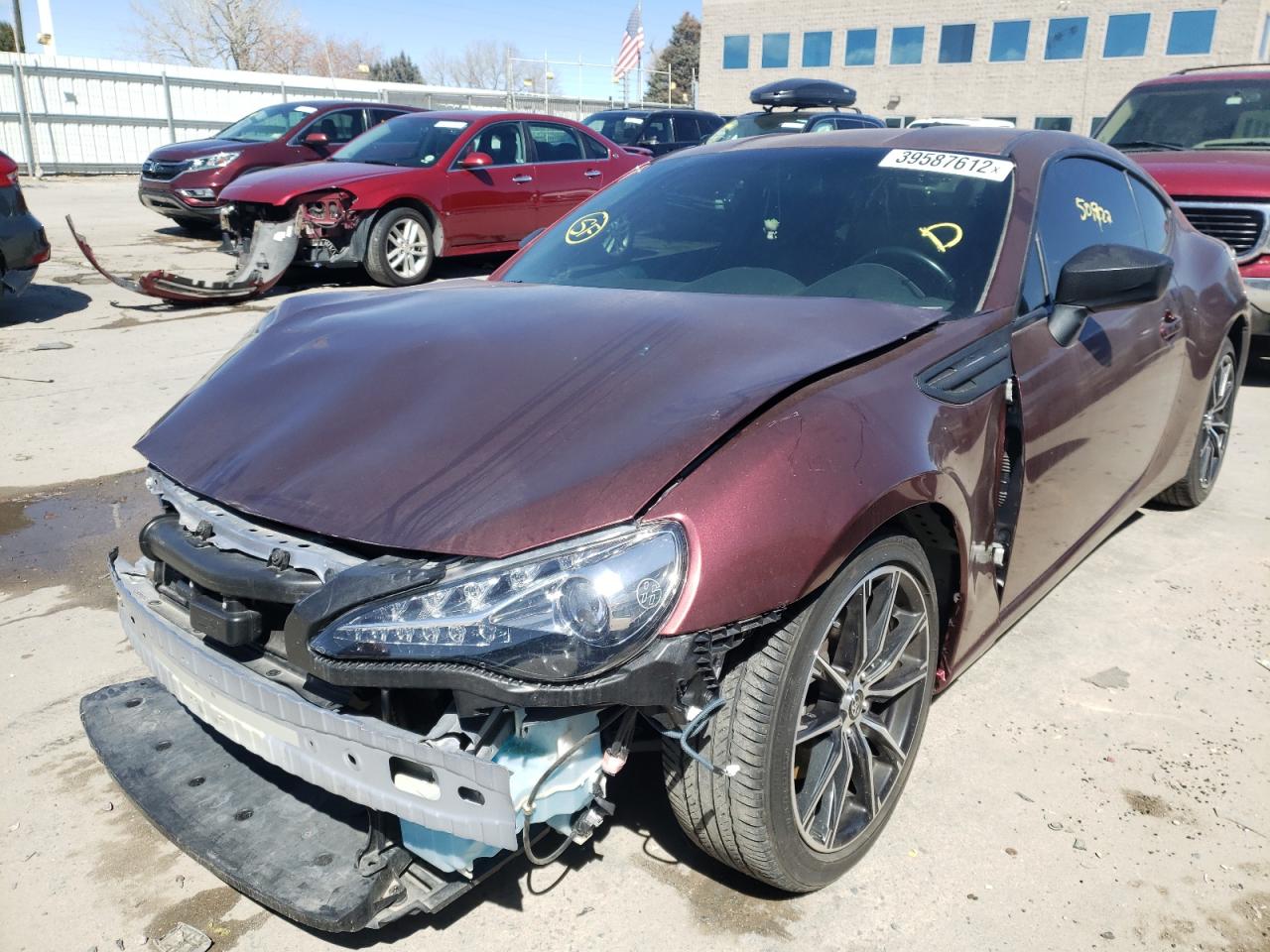 Photo 2 from auction – 2017 TOYOTA 86 BASE with VIN JF1ZNAA11H8709495