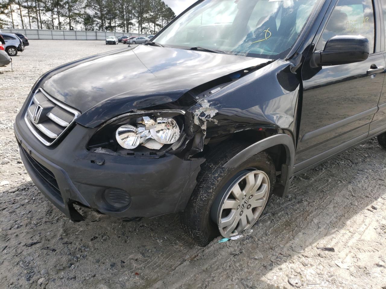 Photo 9 from auction – 2006 HONDA CR-V EX with VIN SHSRD78886U445989