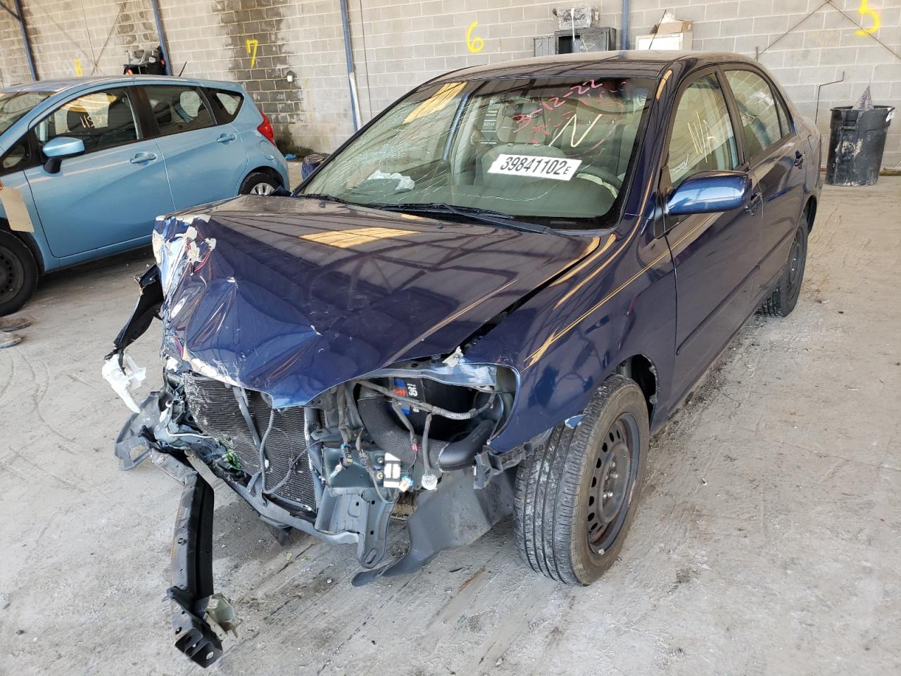 Photo 2 from auction – 2005 TOYOTA COROLLA CE with VIN JTDBR32EX52065166