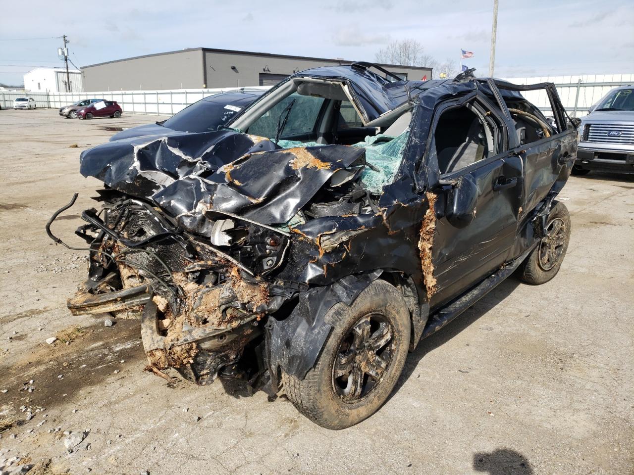 Photo 2 from auction – 2003 HONDA PILOT EX with VIN 2HKYF18483H576103