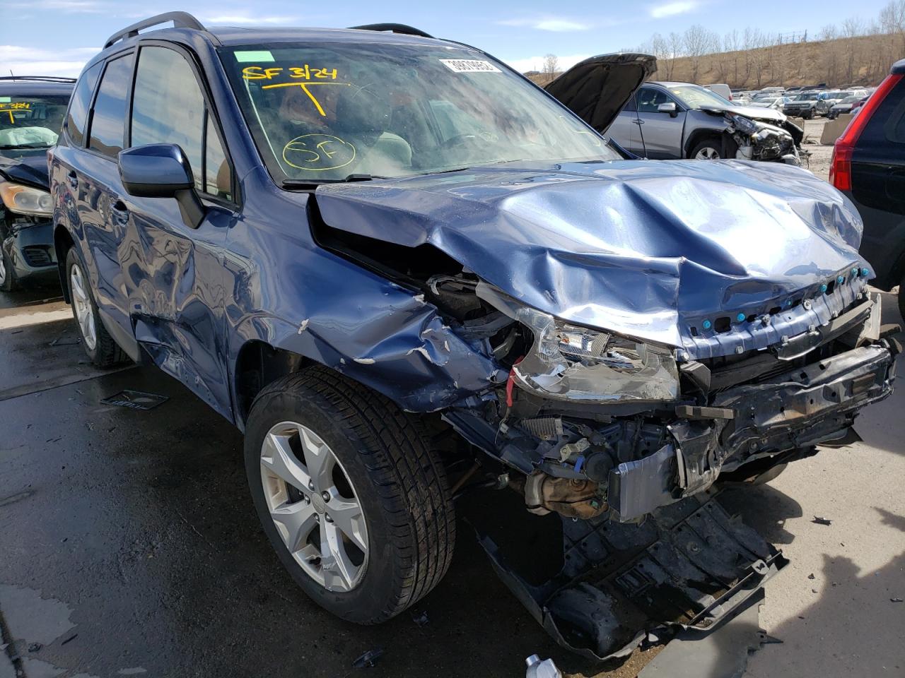 SUBARU FORESTER 2 2014 with VIN JF2SJAEC9EH539953 - Photo from auction