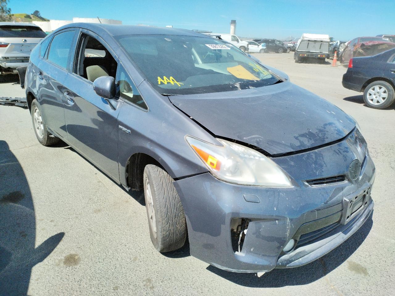 TOYOTA PRIUS 2015 with VIN JTDKN3DU6F1929010 - Photo from auction