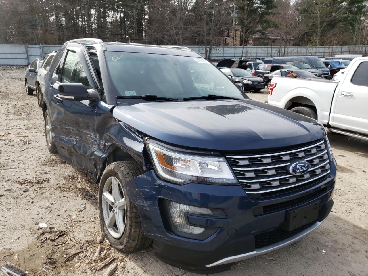 FORD EXPLORER X 2016 with VIN 1FM5K8D8XGGC68694 - Photo from auction