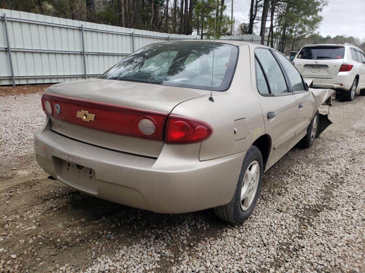 Photo 4 from auction – 2004 CHEVROLET CAVALIER with VIN 1G1JC52F947295762