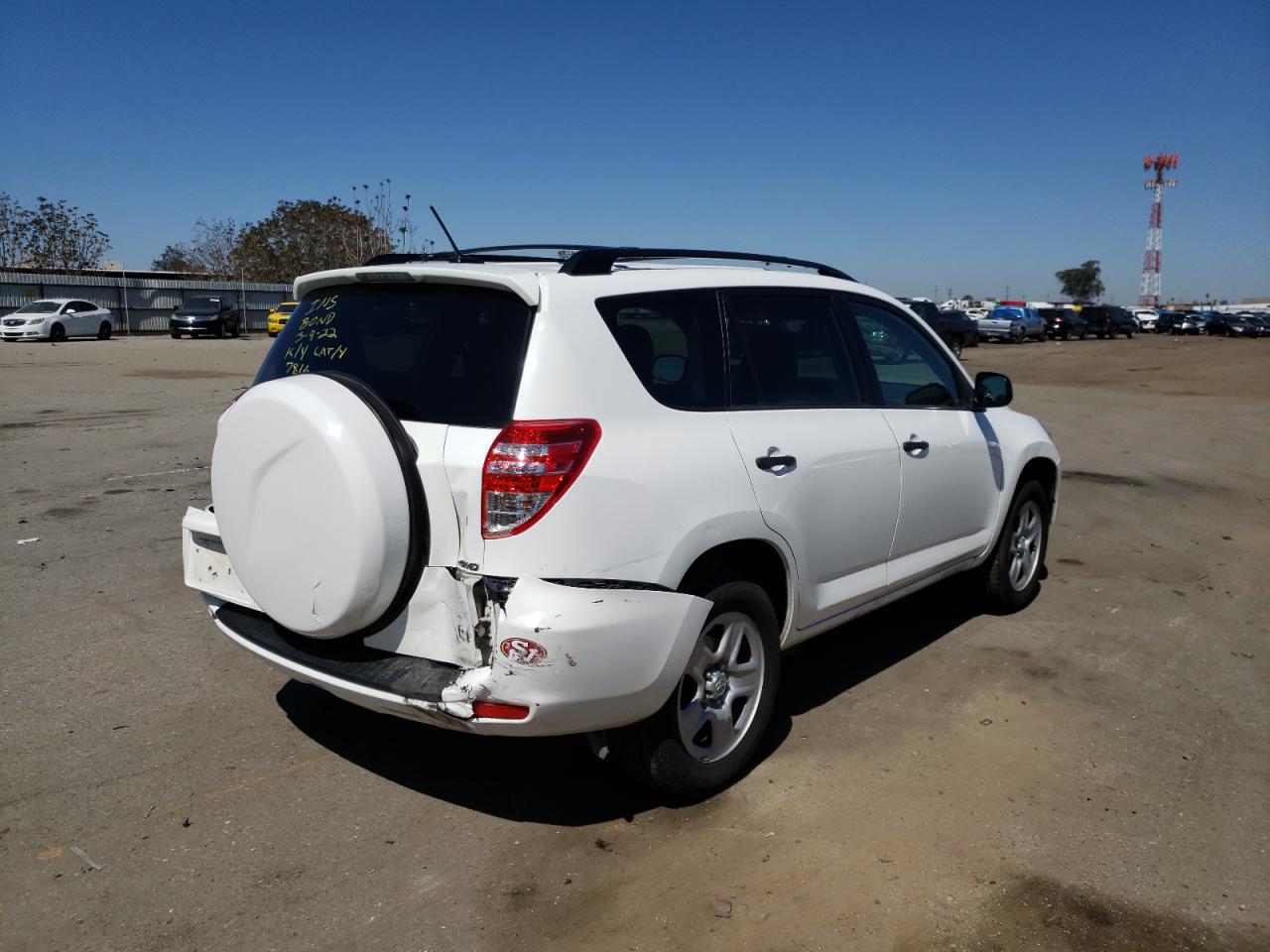 Photo 4 from auction – 2012 TOYOTA RAV4 with VIN 2T3BF4DV3CW197816