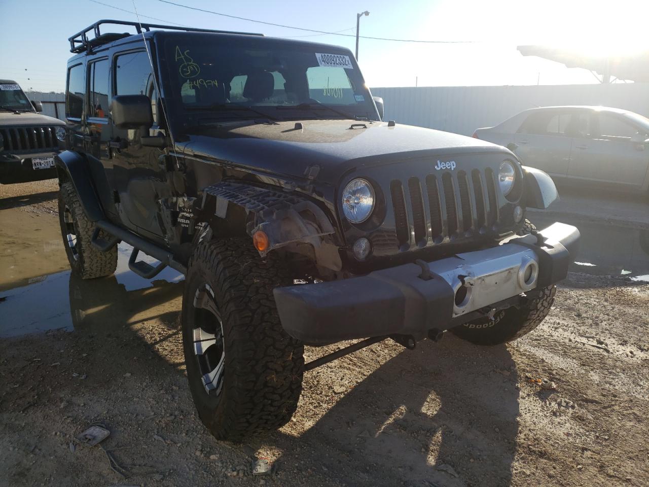 JEEP WRANGLER U 2015 with VIN 1C4HJWEG6FL574974 - Photo from auction