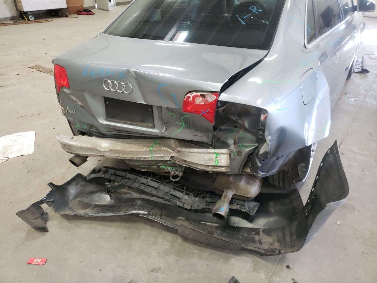 Photo 9 from auction – 2007 AUDI A4 2.0T QU with VIN WAUDF78E37A176955