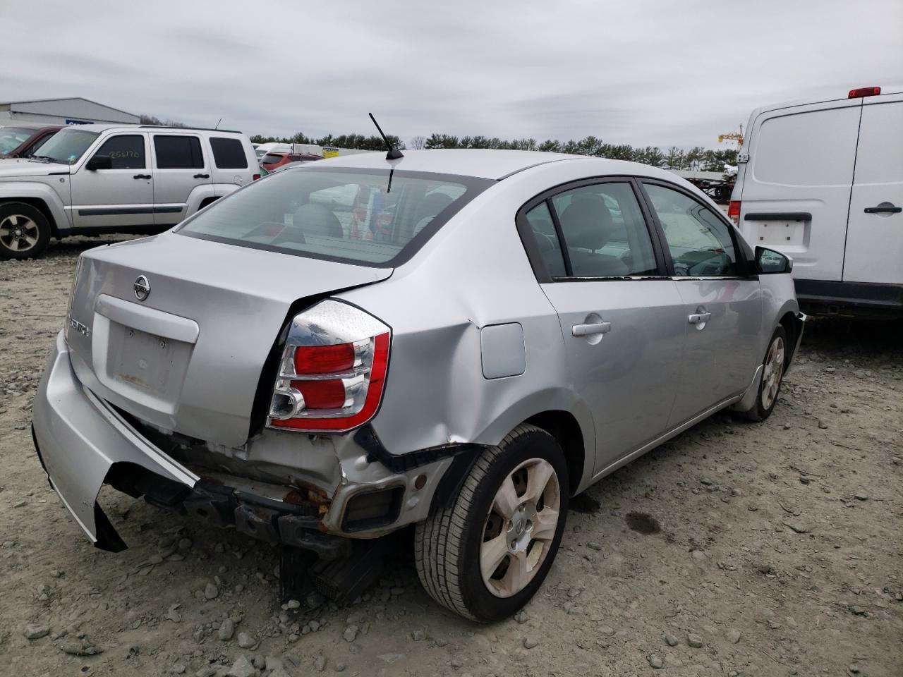 Photo 4 from auction – 2008 NISSAN SENTRA 2.0 with VIN 3N1AB61E68L701560