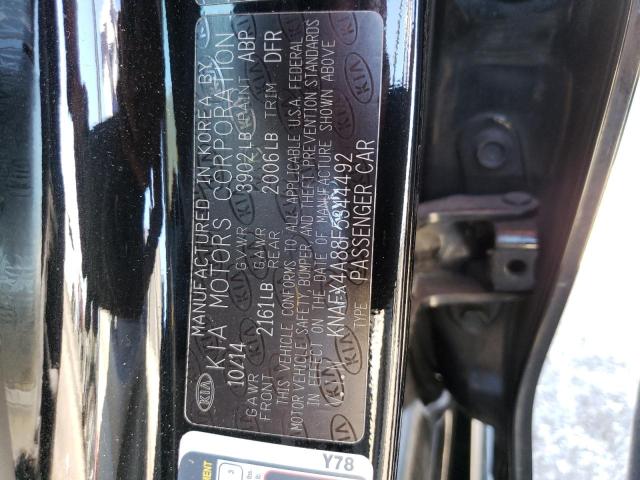 Photo 10 from auction – 2015 KIA FORTE EX with VIN KNAFX4A88F5344492