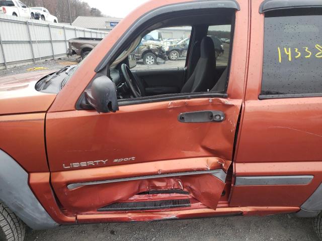 Photo 9 from auction – 2002 JEEP LIBERTY SP with VIN 1J4GL48KX2W176843