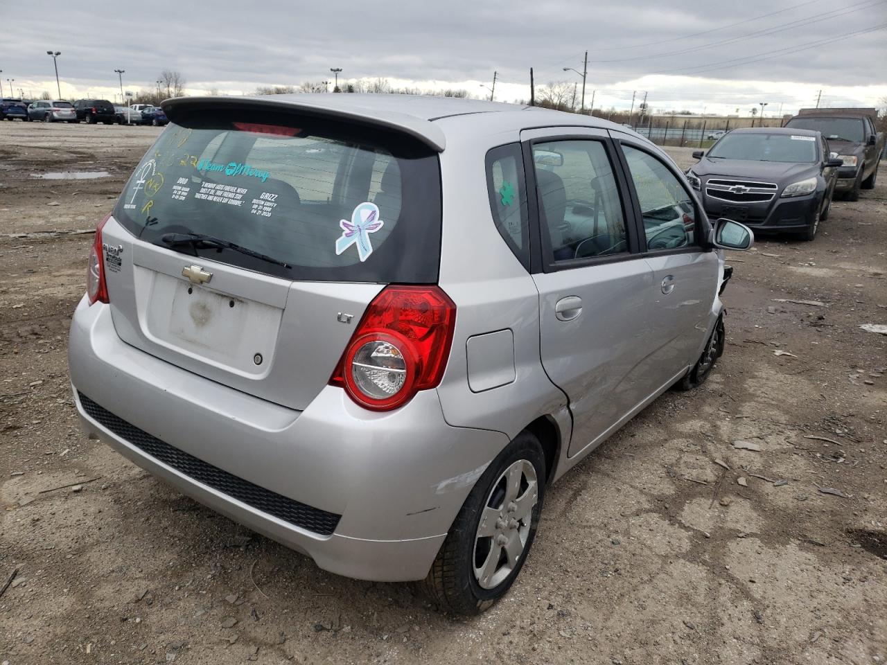 Photo 4 from auction – 2009 CHEVROLET AVEO LS with VIN KL1TD66E79B612440