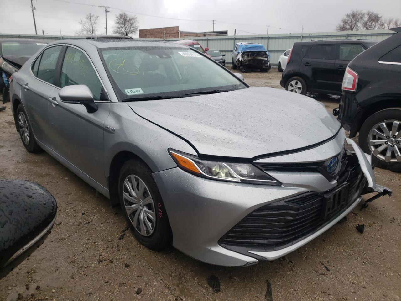 TOYOTA CAMRY LE 2020 with VIN 4T1E31AK5LU016724 - Photo from auction