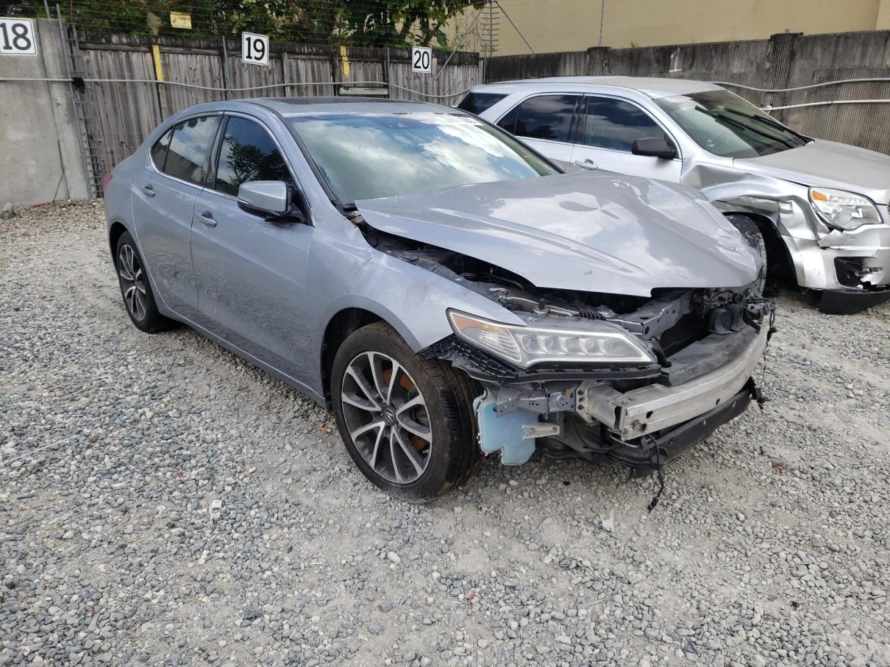 ACURA TLX TECH 2016 with VIN 19UUB2F58GA005205 - Photo from auction